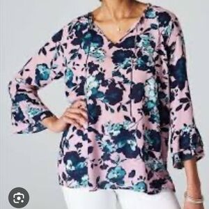 J. Jill Floral Women's Blouse